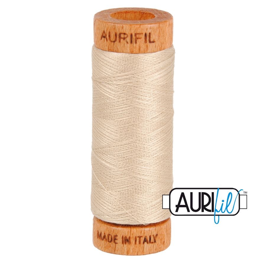 Aurifil Cotton 80wt, 2312 Ermine