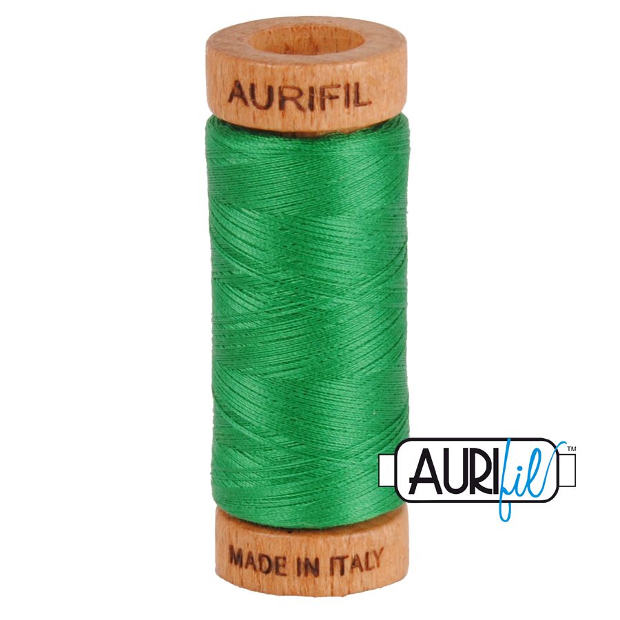 Aurifil Cotton 80wt - 2870 Green - 274 metres