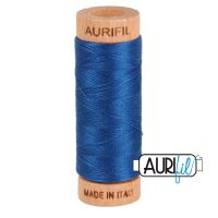 Aurifil Cotton 80wt - 2783 Medium Delft Blue - 274 metres