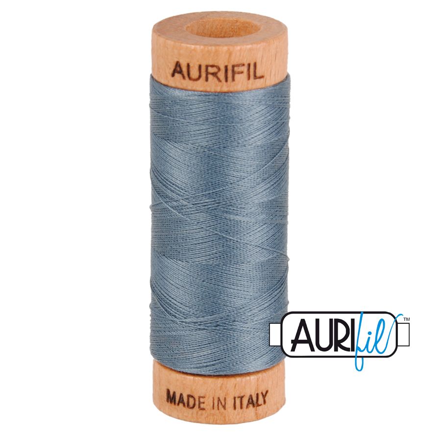 Aurifil Cotton 80wt - 1246 Dark Grey - 274 metres