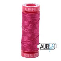 Aurifil Cotton 12wt, 1100 Red Plum