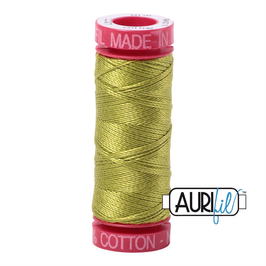 Aurifil Cotton 12wt - 1147 Light Leaf Green - 50 metres