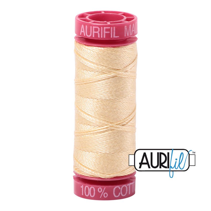Aurifil Cotton 12wt - 2105 Champagne - 50 metres