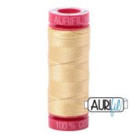 Aurifil Cotton 12wt - 2125 Wheat - 50 metres