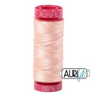 Aurifil Cotton 12wt, 2205 Apricot