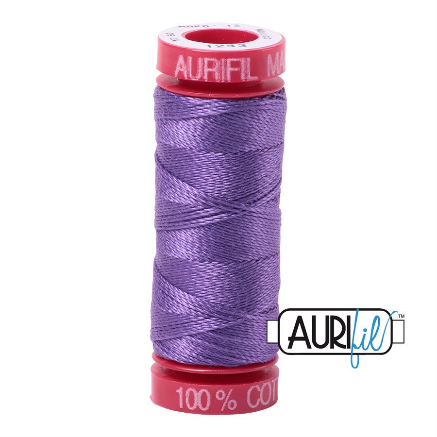 Aurifil Cotton 12wt - 1243 Dusty Lavender - 50 metres
