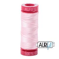 Aurifil Cotton 12wt - 2410 Pale Pink - 50 metres