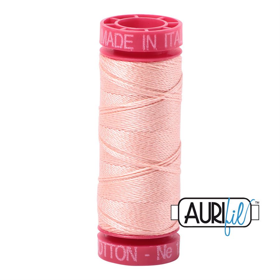 Aurifil Cotton 12wt, 2420 Light Blush