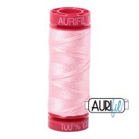 Aurifil Cotton 12wt, 2423 Baby Pink