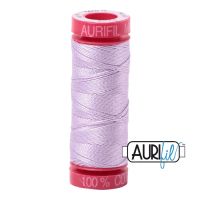 Aurifil Cotton 12wt - 2510 Light Lilac - 50 metres