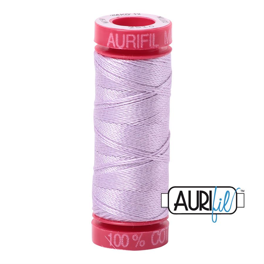 Aurifil Cotton 12wt, 2510 Light Lilac