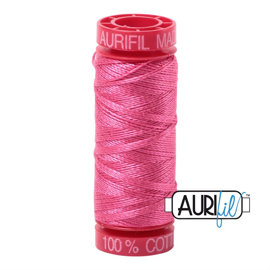 Aurifil Cotton 12wt, 2530 Blossom Pink