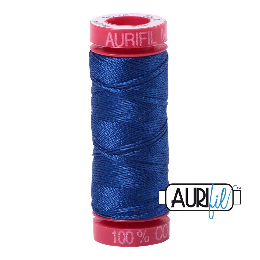 Aurifil Cotton 12wt - 2740 Dark Cobalt - 50 metres