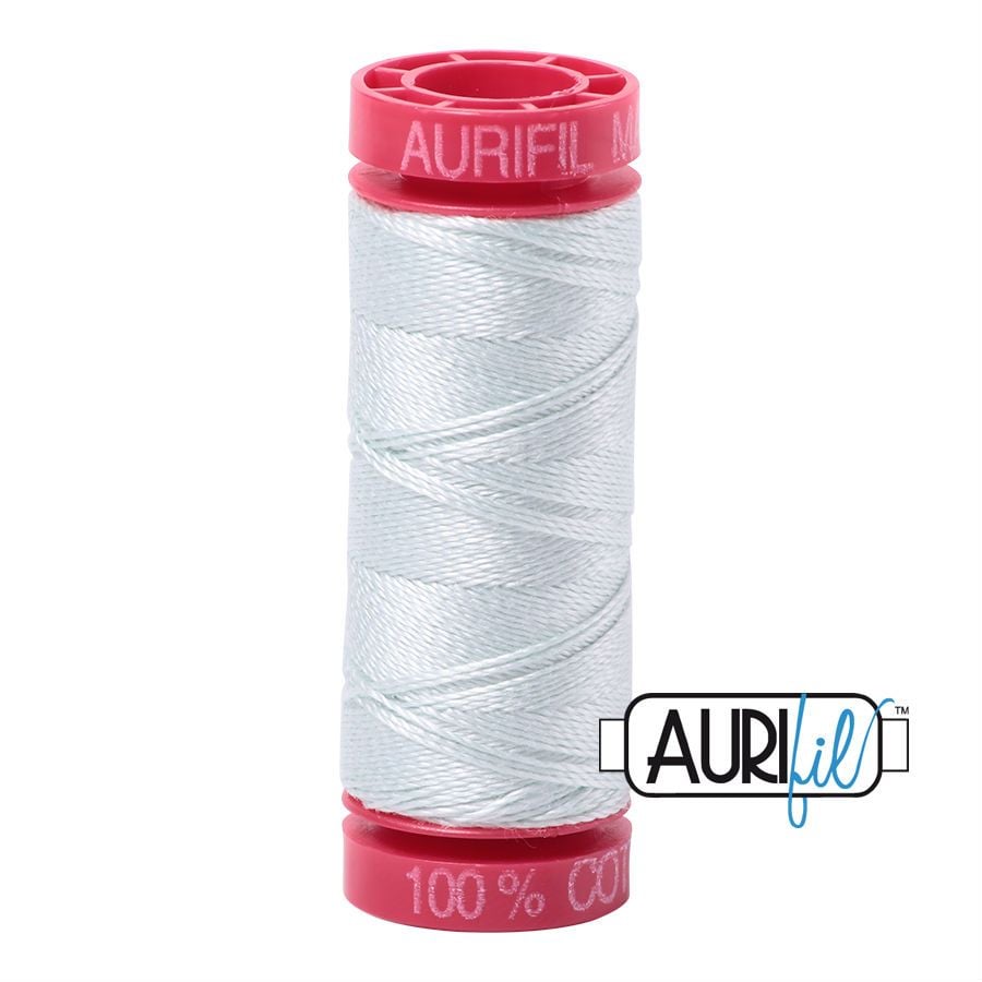 Aurifil Cotton 12wt, 2800 Mint Ice