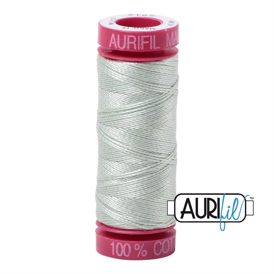 Aurifil Cotton 12wt - 2912 Platinum - 50 metres