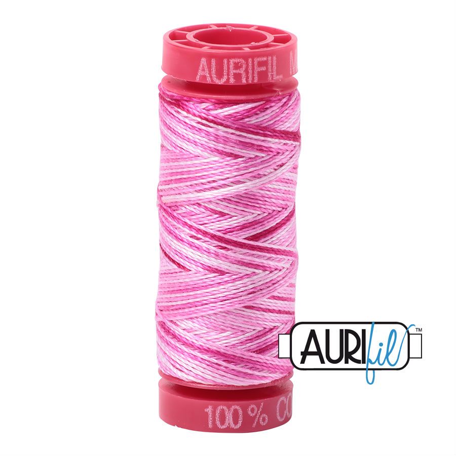 Aurifil Cotton 12wt - 4660 Pink Taffy - 50 metres