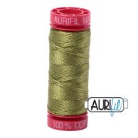 Aurifil Cotton 12wt, 5016 Olive Green