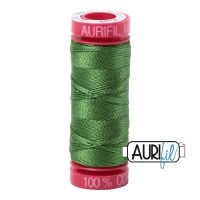 Aurifil Cotton 12wt, 5018 Dark Grass Green