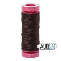 Aurifil Cotton 12wt - 5024 Dark Brown - 50 metres