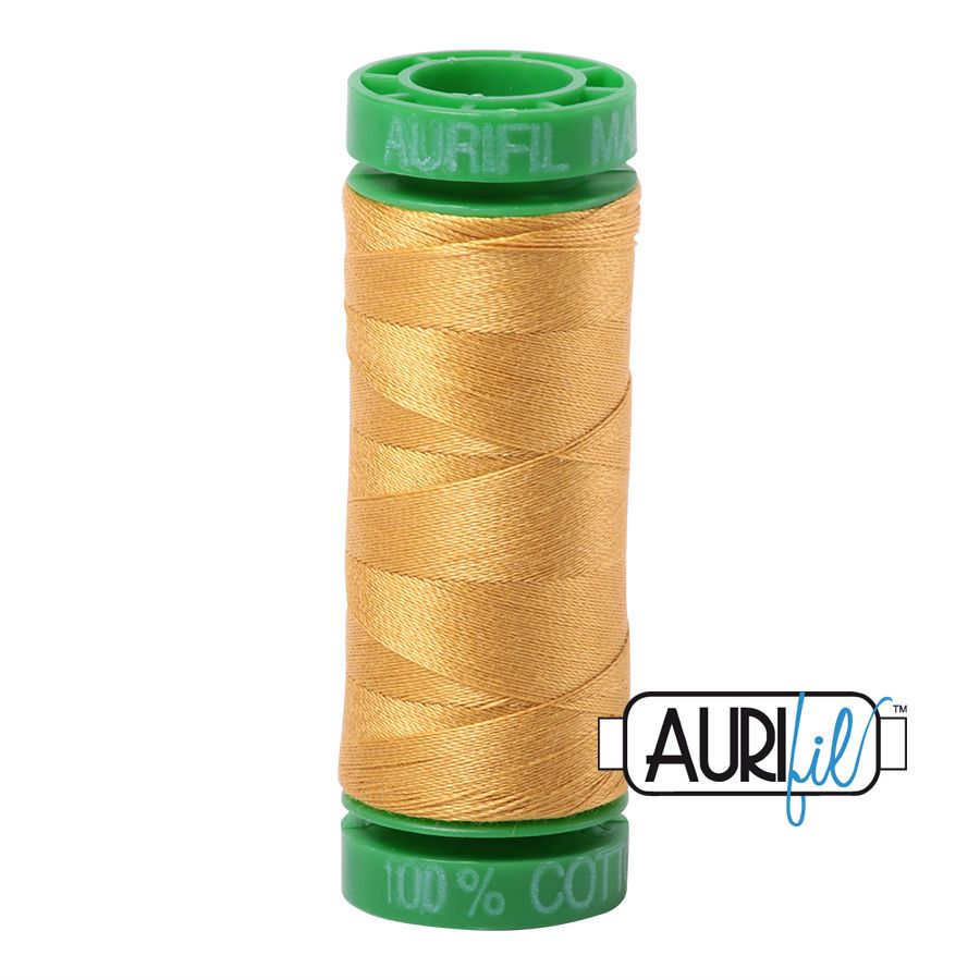 Aurifil Cotton 40wt - 2132 Tarnished Gold - 150 metres