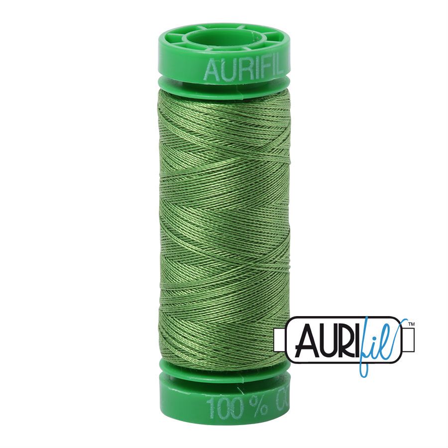 Aurifil Cotton 40wt, 1114 Grass Green