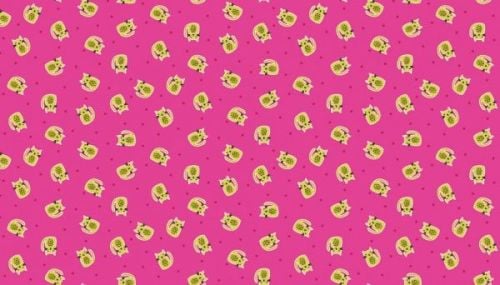 Makower - Kitty Scatter - 1917/P Pink