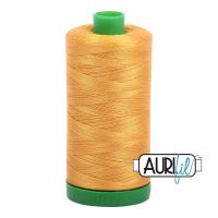 Aurifil Cotton 40wt, 2140 Orange Mustard
