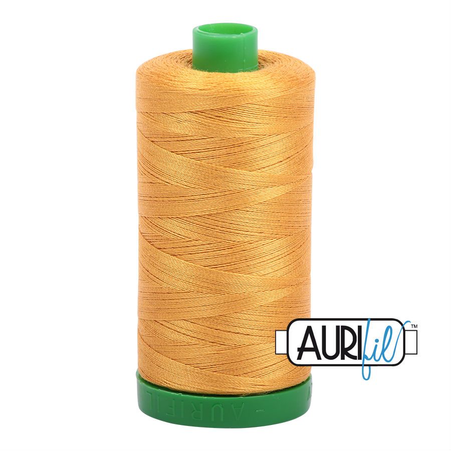 Aurifil Cotton 40wt - 2140 Orange Mustard - 1000 metres