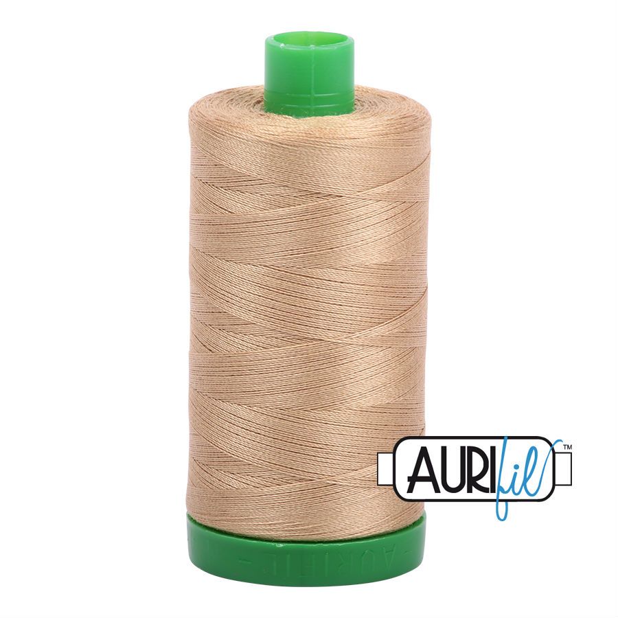 Aurifil Cotton 40wt, 5010 Blond Beige