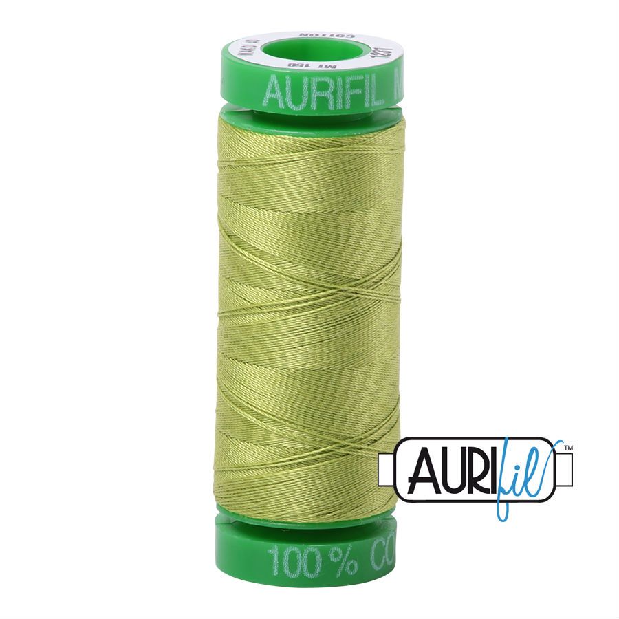 Aurifil Cotton 40wt - 1231 Spring Green - 150 metres