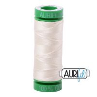 Aurifil Cotton 40wt - 2026 Chalk - 150 metres
