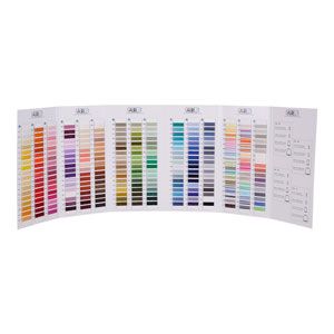 Aurifil Cotton Thread-Wrapped Shade Card