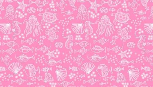 Makower - Merryn - 2006/P Outline Tonal Pink