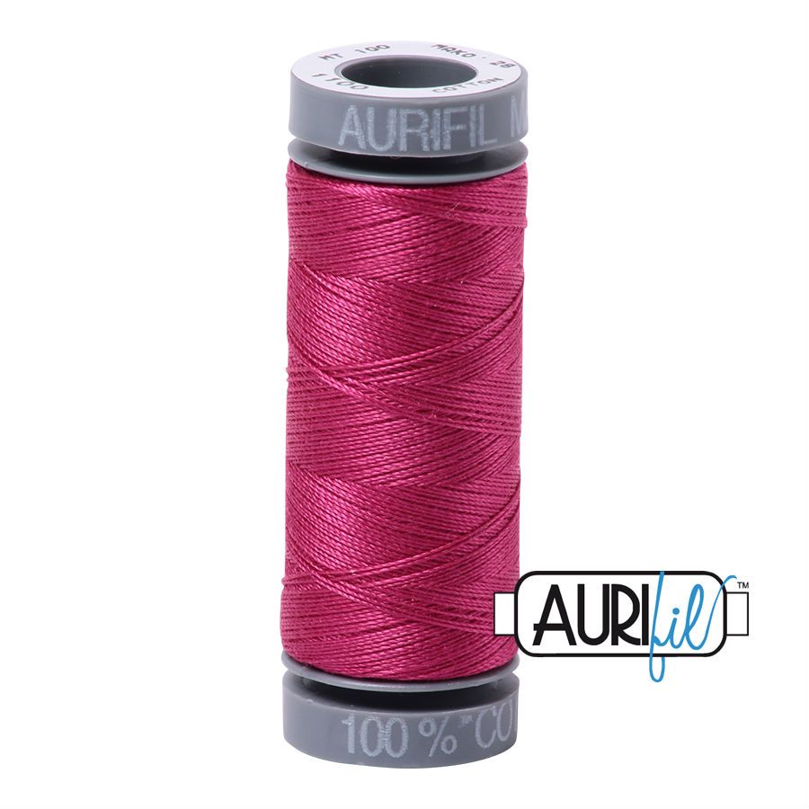 Aurifil Cotton 28wt - 1100 Red Plum - 100 metres
