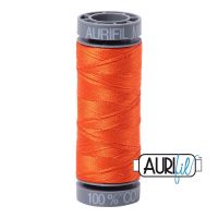 Aurifil Cotton 28wt - 1104 Neon Orange - 100 metres