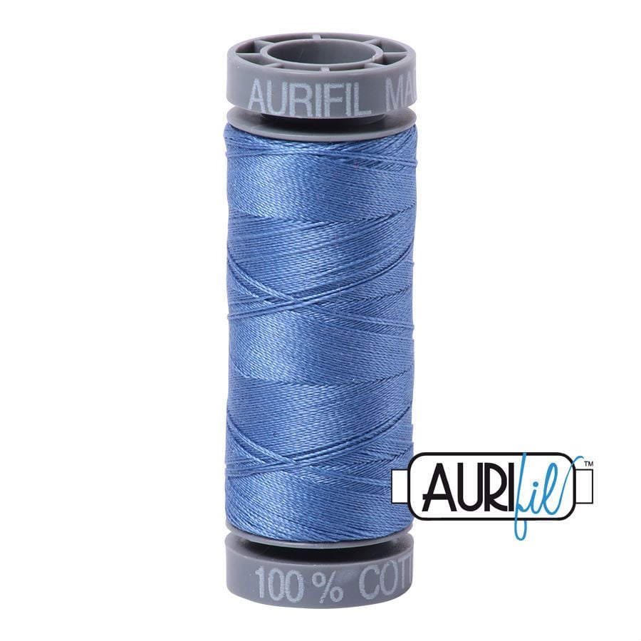 Aurifil Cotton 28wt, 1128 Light Blue Violet