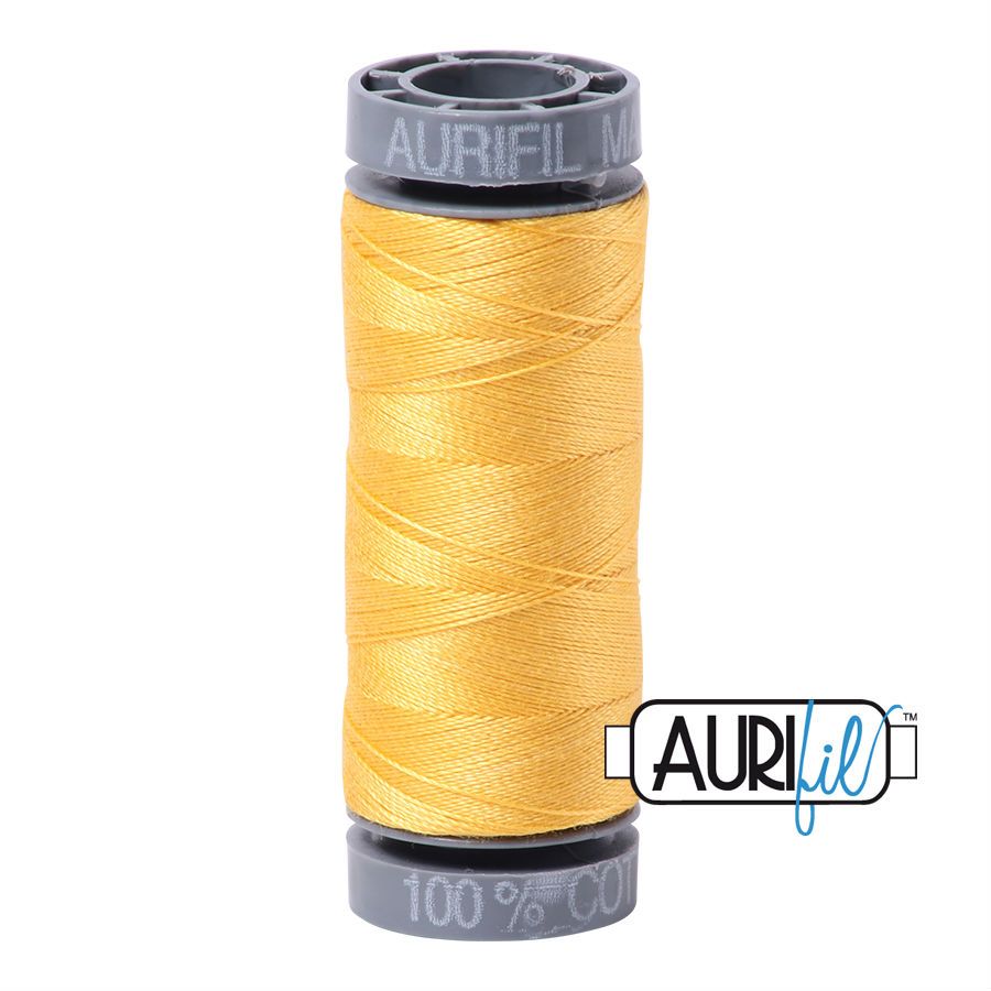 Aurifil Cotton 28wt - 1135 Pale Yellow - 100 metres
