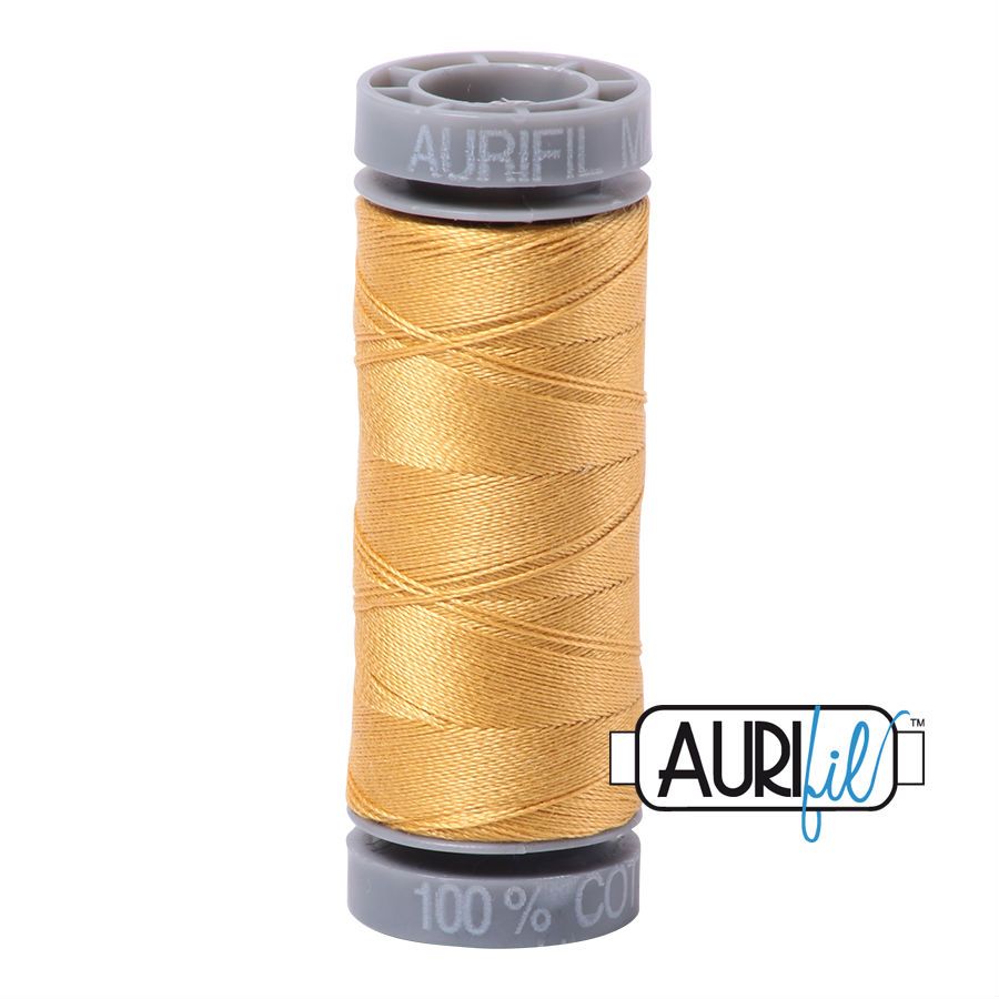 Aurifil Cotton 28wt - 2134 Spun Gold - 100 metres