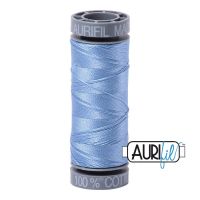 Aurifil Cotton 28wt, 2720 Light Delft Blue