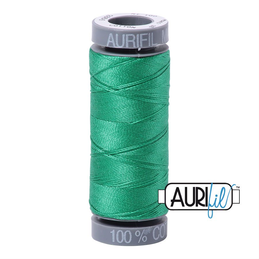 Aurifil Cotton 28wt - 2865 Emerald - 100 metres