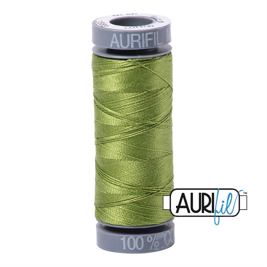 Aurifil Cotton 28wt, 2888 Fern Green