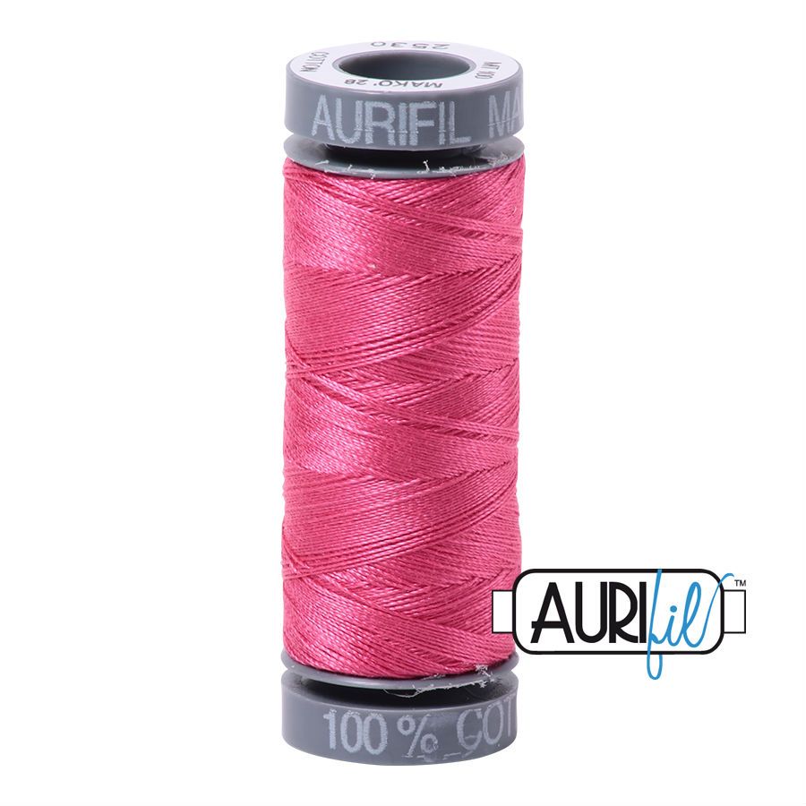 Aurifil Cotton 28wt - 2530 Blossom Pink- 100 metres