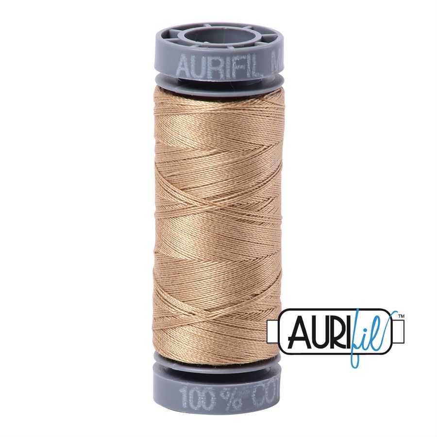 Aurifil Cotton 28wt, 5010 Blond Beige