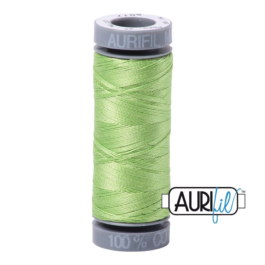 Aurifil Cotton 28wt - 5017 Shining Green - 100 metres