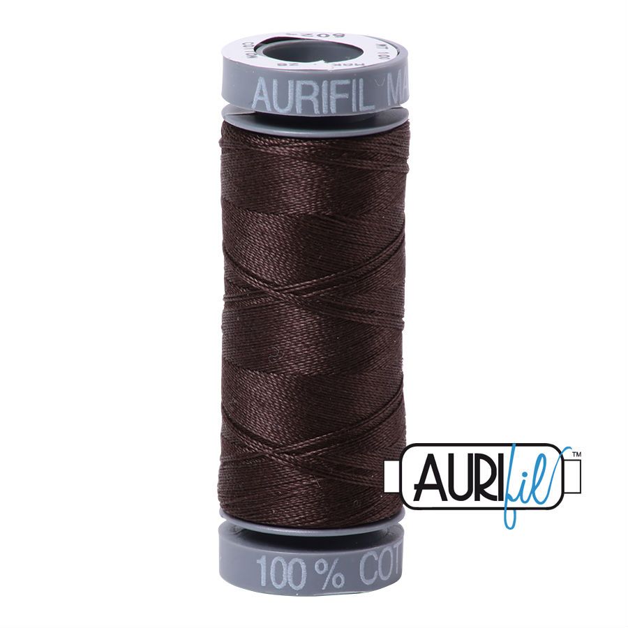 Aurifil Cotton 28wt - 5024 Dark Brown - 100 metres