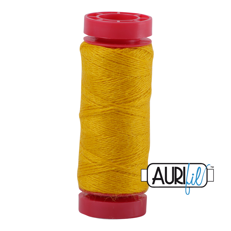 Aurifil Wool 12wt - 8135 Gold - 50 metres