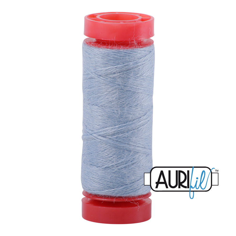 Aurifil Wool 12wt, Col. 8715 Baby Blue