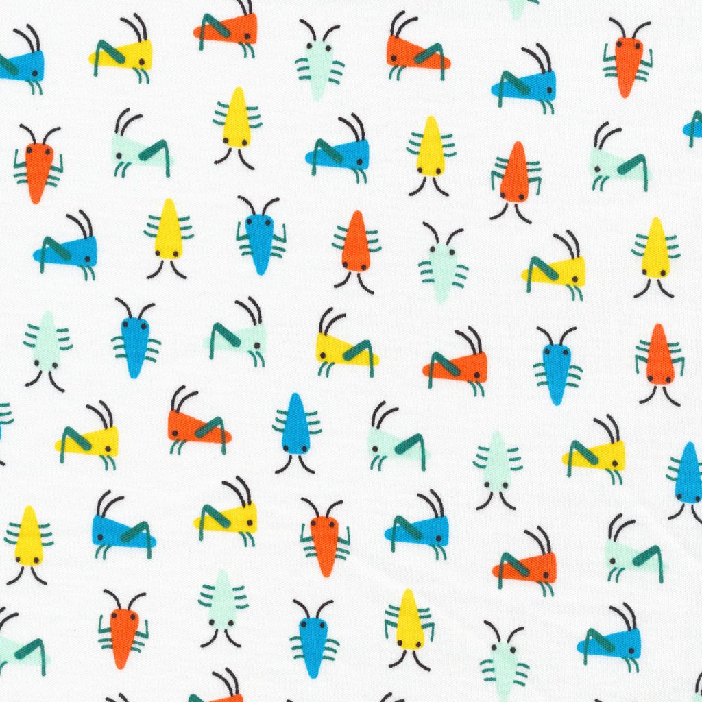 Organic Cotton Jersey - Bug's Life - No. 158700 - Cloud 9 Fabrics