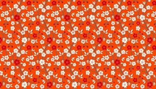 Makower - Kimono - No. 2043/R Blossom Tree
