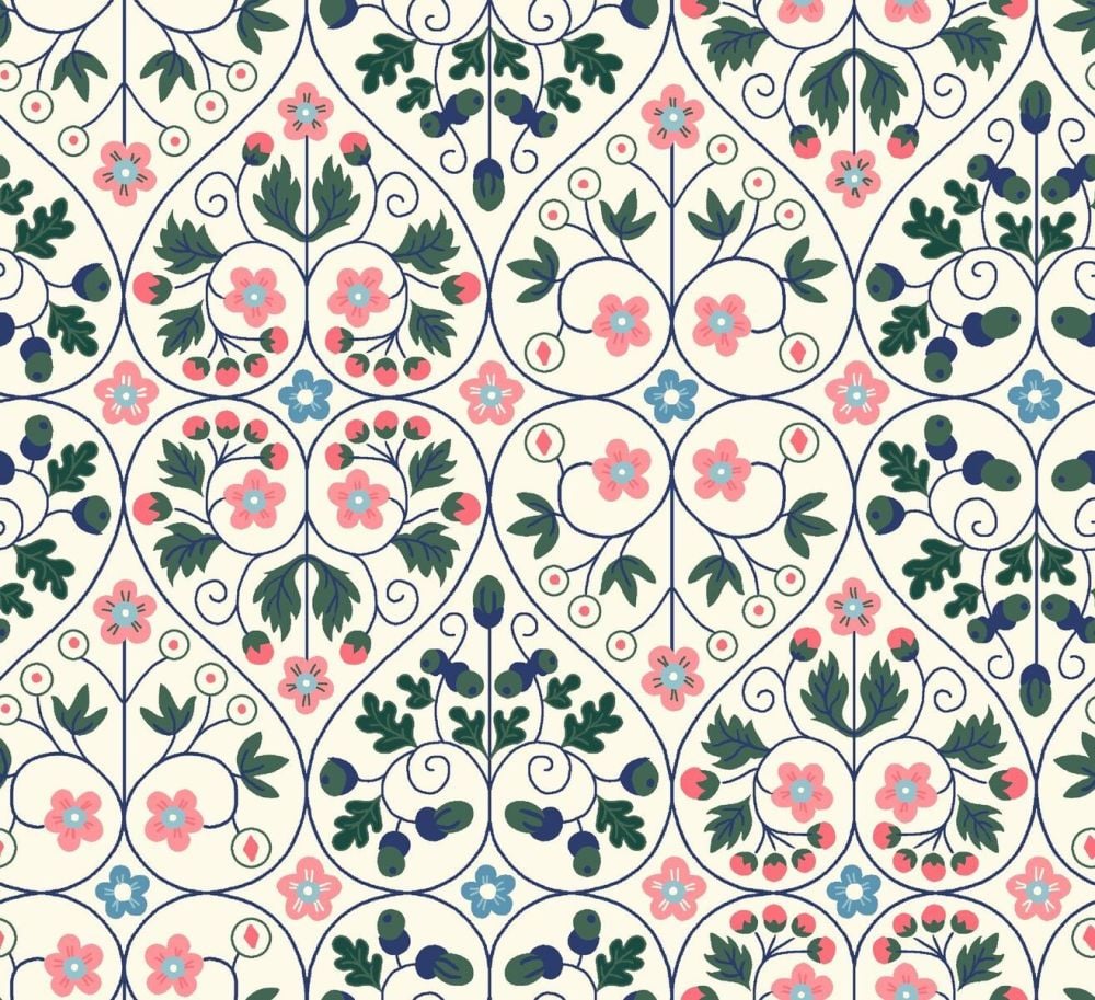 Liberty London Fabrics - Orchard Garden - Garden Gates Y